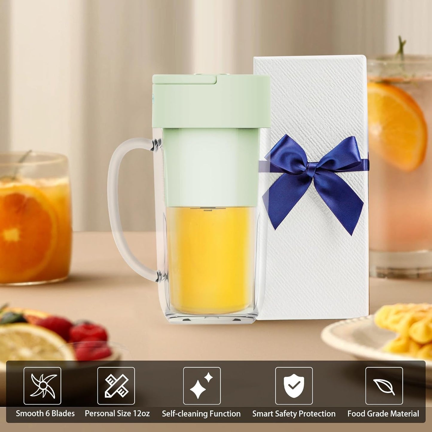 Portable USB Blender – Smoothie Maker On-the-Go
